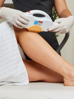 IPL leg Hair Removal In-Use 06